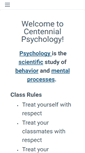 Mobile Screenshot of centennialpsychology.com
